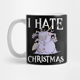 Pastel Goth Snowman Kawaii Gothic  Eboy Egirl Christmas Gift Mug